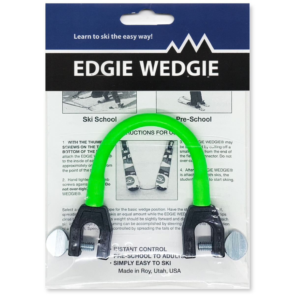 Edgie Wedgie® Ski Tip Connector