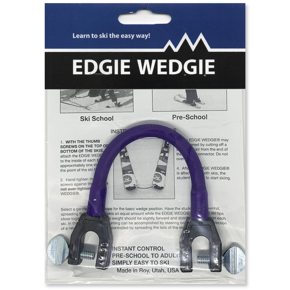 Edgie Wedgie® Ski Tip Connector