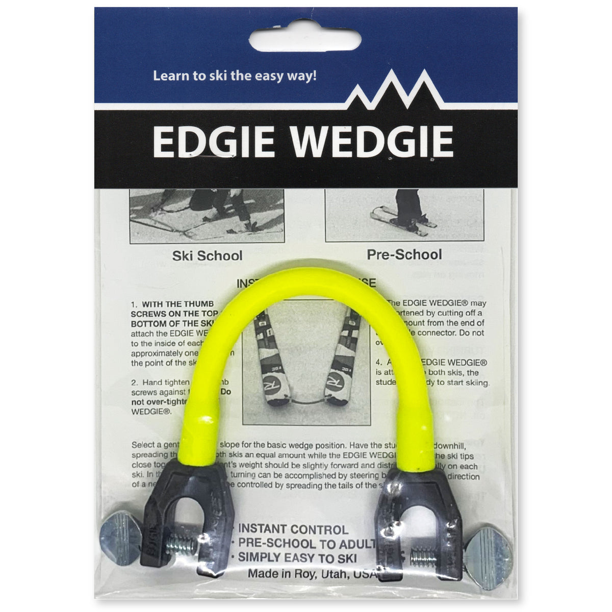 Edgie Wedgie® Ski Tip Connector